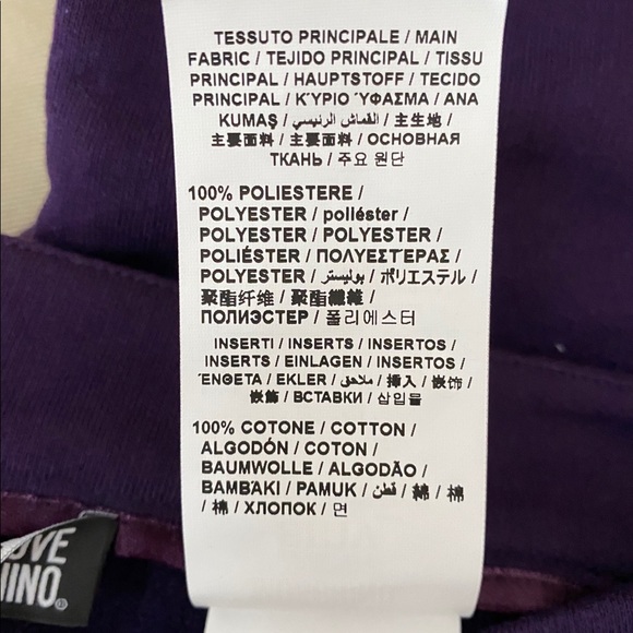 LOVE Moschino Quilted Crop Pants - Picture 9 of 14